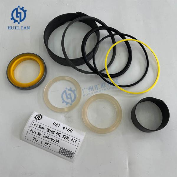Peças sobressalentes de escavadeira vedação de óleo 111-3300 186-4327 240-9538 241-8924 Boom Arm Balde cilindro Swing Seal Kit para 416C