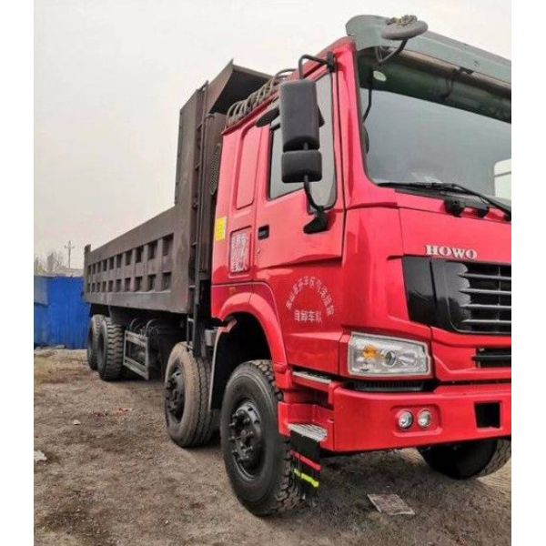 30 Ton 375hp Second Hand Tipper Trucks , Used Commercial Dump Trucks 2012 Year