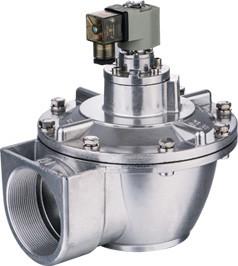 DN15 ~ 76 Thread Port Pneumatic Pulse Valve G Type Right Angle Long Service Life