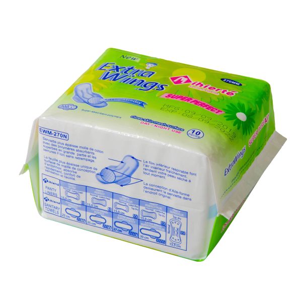 Natural Women Sanitary Napkin Customized Lady Soft Touch Sanitary Pads