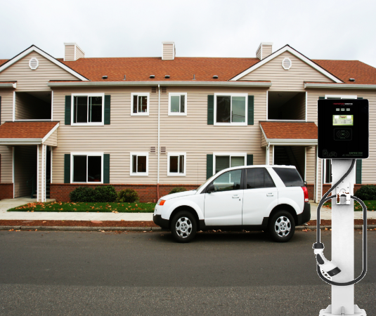 21KW AC Charging Pile IP54 Wall Mounted AC Fast Charger EV Safe And Durable
