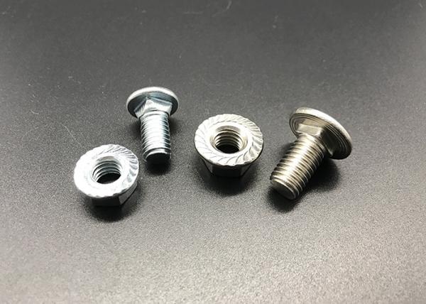 Shank HDG Ss Nut Bolt SS316 Flange Head Nuts Carbon Steel