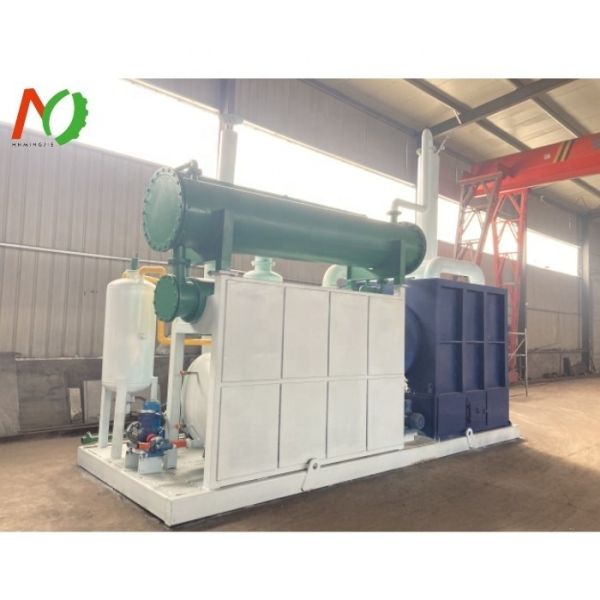 1-2 Ton Per Batch Industry Burner Pyrolysis Oil Distillation Machine for Distillation