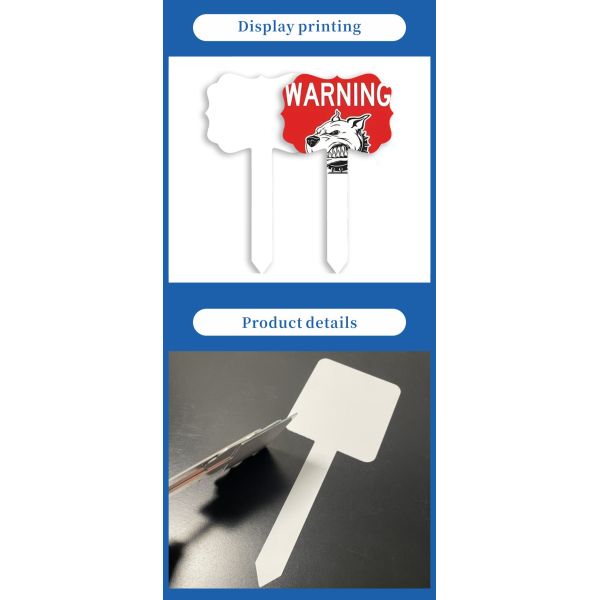 Wholesale Customized Reflective Parking Arrow Direction Sign Plate Sublimation Garden Signage for Yard Lawn Parking Warning Sign