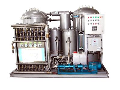 0.25KW Vacuum Marine Oily Water Separator Machine With Plunger Pump