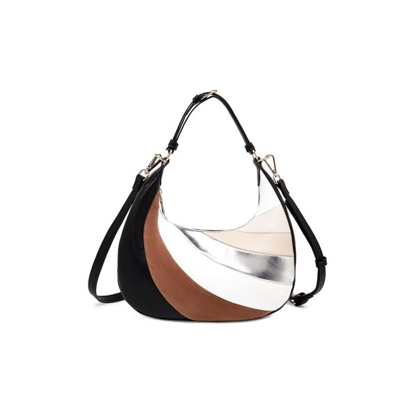 Long Strip Fashion Trends Latest Elegant Ladies Shoulder Bags with Lock Decoration