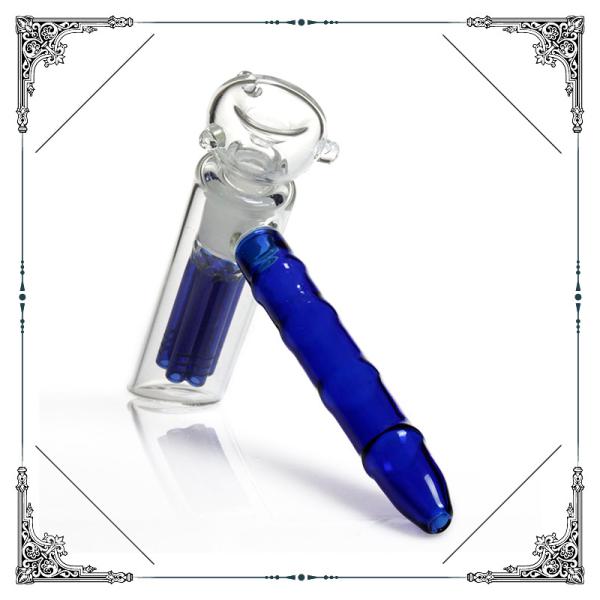 Glass Water Bubbler 6 Tree Arms Perc Hookah Pocket Smoking Water Pipes