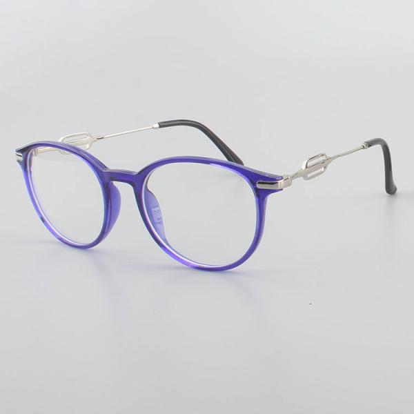 Retro Blue Light Round Shape 140mm TR90 Optical Frames