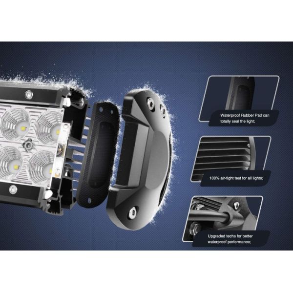 12 Inch Off Road LED Light Bar , Off Road Work Lights Customized Service