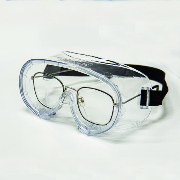 Anti Virus Medical Protective Goggles Pc & Soft Rubber Material Ce Approved