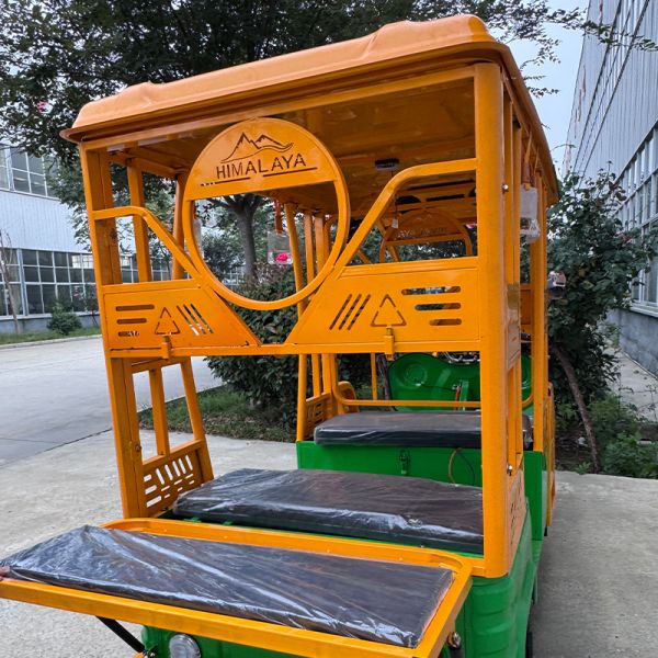 3 Wheeled 6 Seater Electric Passenger Trike For Family Travel