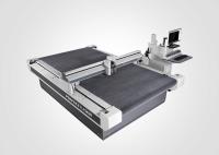 Machine à découper à la main numérique à plat CNC 1600*2500 mm pour les tissus en cuir de papier acrylique