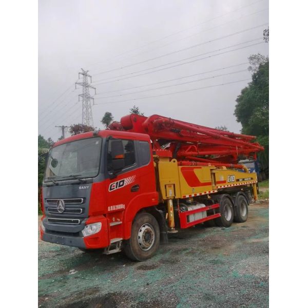 29000kgs Used Concrete Pump Truck Machine Equipment Truck Mounted Pump 2021 Sy 43m
