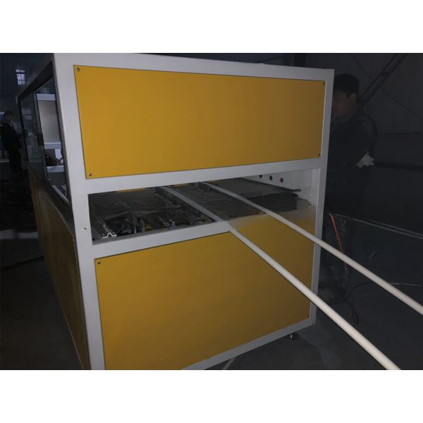 22 1 Screw L/D Ratio Plastic Dual Electric Conduit Pipe Making Machine for CPVC UPVC