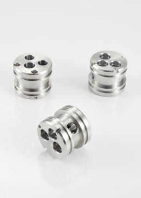 ISO9001 D28mm Aluminium Casting Parts High Precision Machined  For Tap