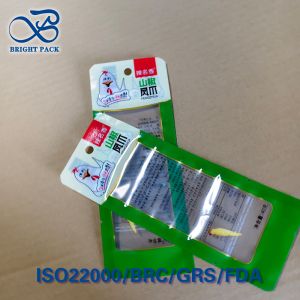 Tamper-Proof Vacuum Pouch For Chicken Feet ASTM F3510 Child-Resistant O₂ Barrier <0.5cc/day