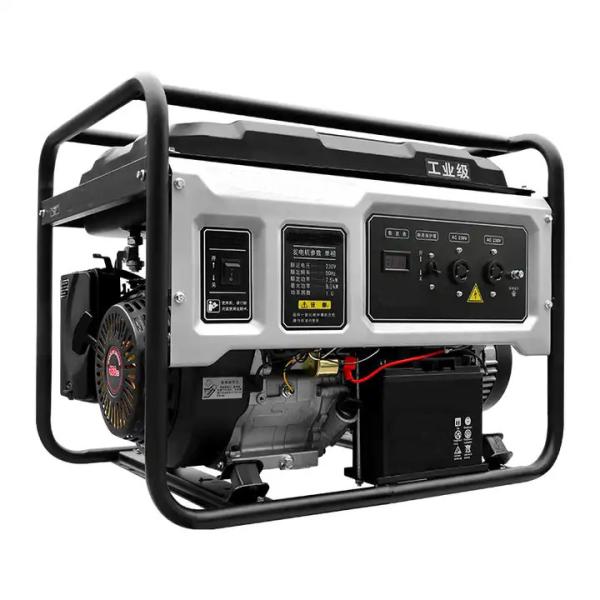 4 do gerador pequeno da gasolina do curso 6.5HP único cilindro de refrigeração ar