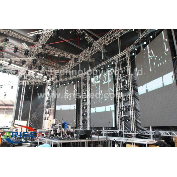 P3.91mm P4.81,p5.95,p6.25mm,500/1000X500MM Video Outdoor SMD Led Display screen 5000-6000c