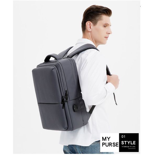 Casual ODM Waterproof Laptop Bag Polyester  0.44m Anti Theft Laptop Backpack