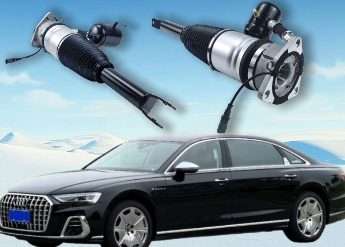 Audi A8 D3 Air Suspension Shock Strut  Rear Left 4E0616001G 4E0616001D  ﻿