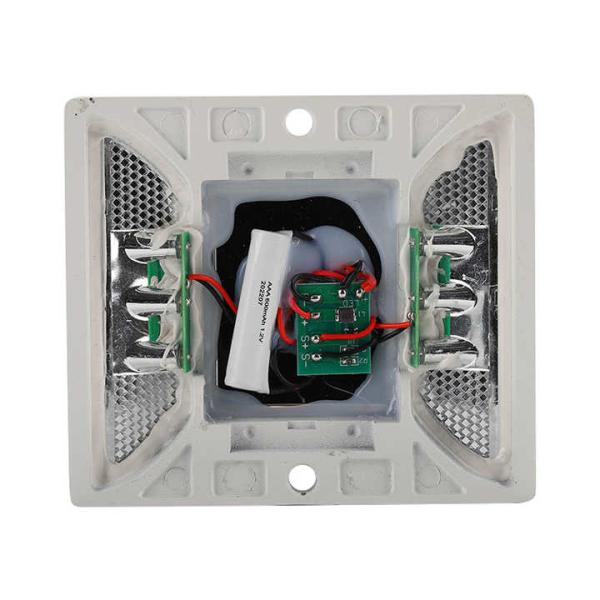 125 * 110 * 25mm Blue Solar LED Road Studs Flashing Cat'S Eye Road Marker
