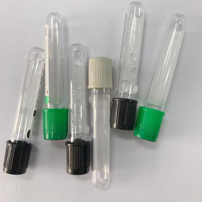 Uso médico da análise laboratorial da clínica do tubo da coleção do sangue do vácuo