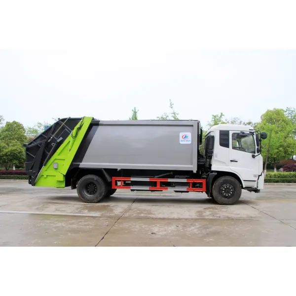Dongfeng 15 Cbm 4*2 Self Compressing Garbage Compactor Truck Refuse Collection Truck