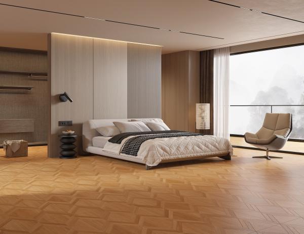 600x1200mm Brown Wooden Porcelain Tiles AAA Grade