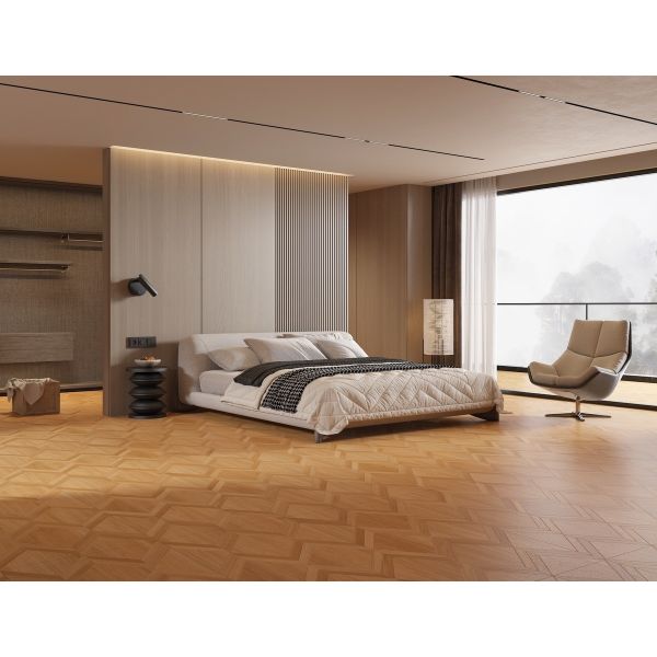 600x1200mm Brown Wooden Porcelain Tiles AAA Grade