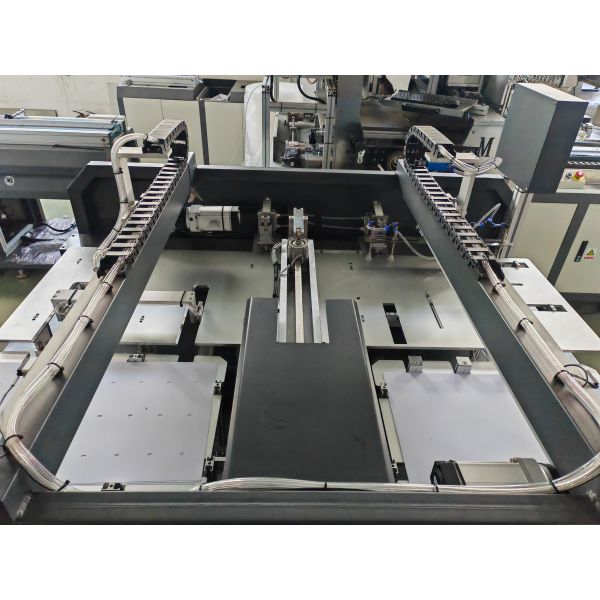 High Speed 500-600 Big Sheets/hour Full Auto Speedy INLAY Sheet Hole Puncher YHP-FA-1H Punching Two Positioning Holes And Chip Fixing Holes