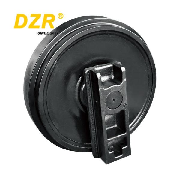 Amarelo/Negro EX30 Idler frontal para mini-excavadoras de aço