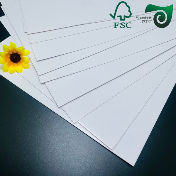 FSC Certified Custom Size C2S Art Paper  160gsm 180gsm  Ideal For Inkjet Printing  Books