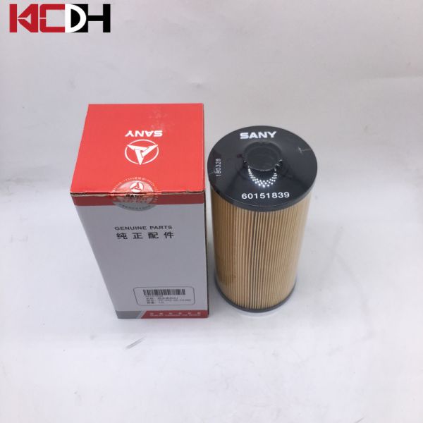 Машинные части экскаватора Sany заправляют топливом патрон фильтра 60151839 фильтра дизельный