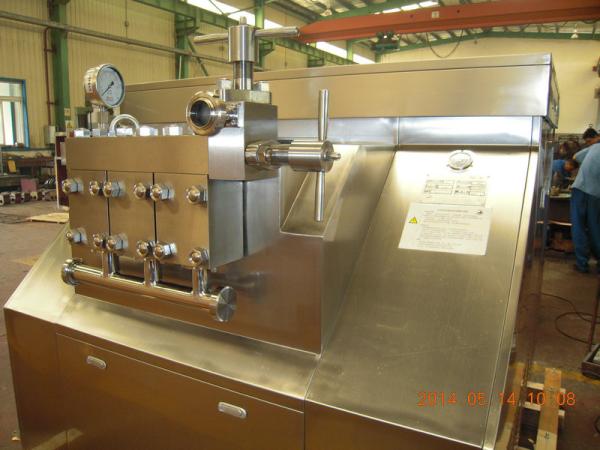 Low / High Pressure Industrial Homogenizer , Two Stage Homogenizer Equipment