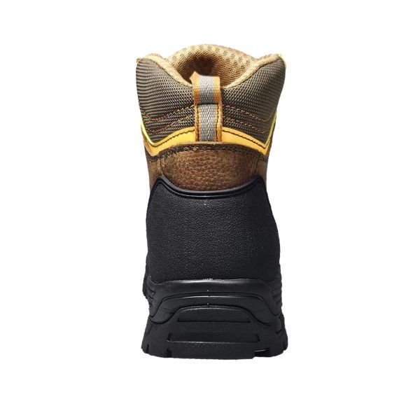 Brown Cement Safety Shoes for US 6-12 Built to Withstand the Toughest Environments Genuine Leather