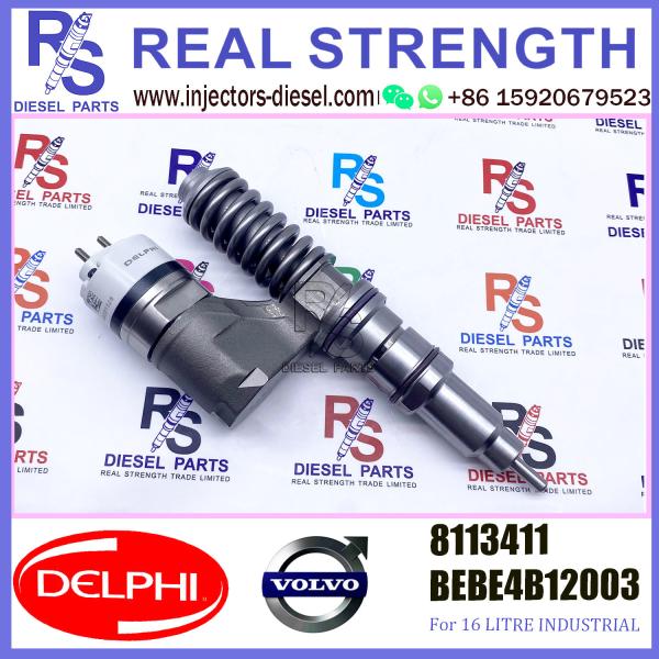 Inyector diesel BEBE4B12003 A3 de 8113411 V-O-L-V para espec. 345-385 HP de D12 3039 los E.E.U.U. 465