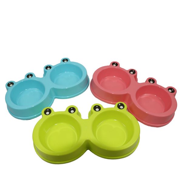 Dog Crate Bowls Stainless Steel Puppy Bowls 2 Bowl/Pot Resin Base For Large Dogs 48 Oz 32 Oz 64 Oz