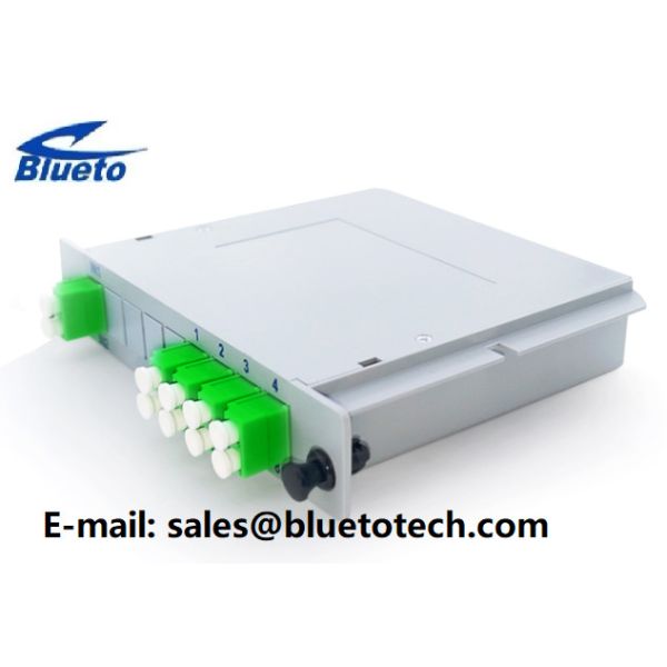 Splitter PLC LC APC 1×4 1×8 одиночного режима Splitter FTTH оптического волокна кассеты LGX
