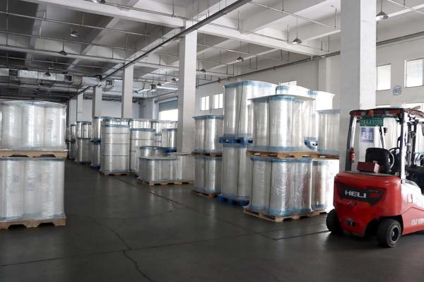 Width 400-2080mm BOPET And BOPP Films Hot Stamping Film Apply To Transfer Industry