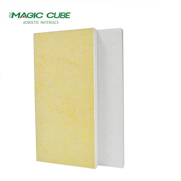 Chinese Insulated Panels Commercial Fiberglass Ceiling Tile for Restaurant Soundproof