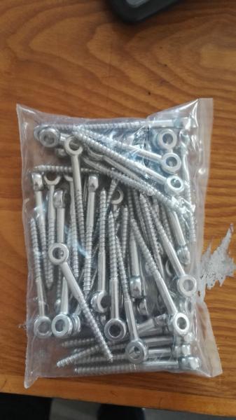 stainless steel eyebolts;eye-screw;bolts and nuts;threaded bolts;studs;nuts