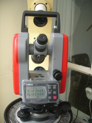 Medida conveniente Digitas Theodolit de Pentax da elevada precisão eletrônica do tipo ETH332