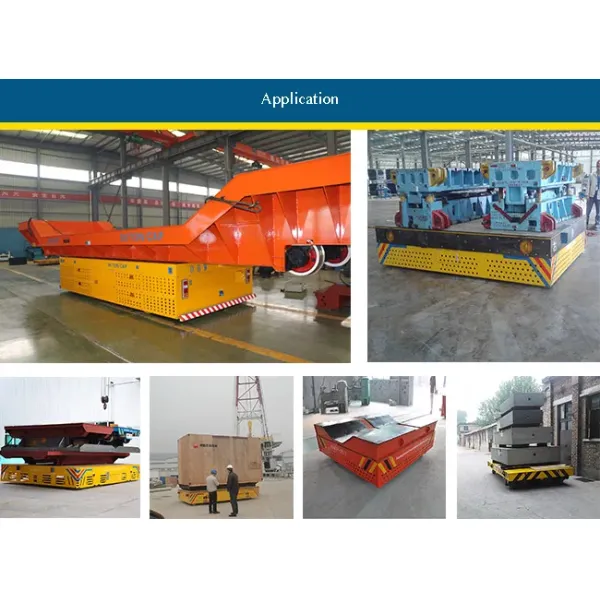 Easy Operated 200 Tons Automatic Transfer Trolley Direct Manufacturer