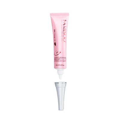 Anti Clockwise Red Makeup Repair Cream For Natural Lips Nursing Harmless