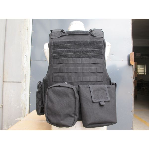 Soft Kevlar Concealed Stab Proof Ballistic Vest Body Armor Level 4
