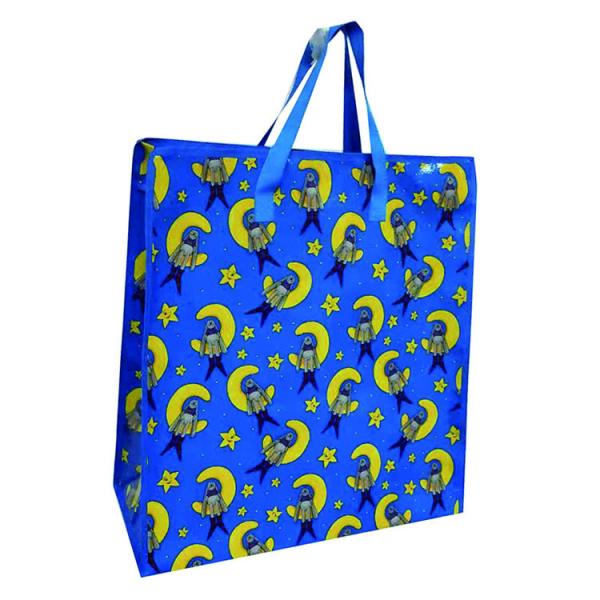CMYK Printing PP Woven Shopping Bag Big Customized Packaging Bags