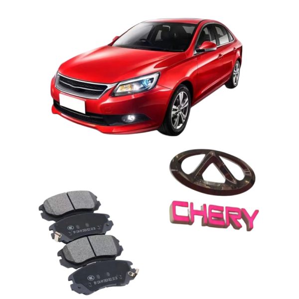 Chery E5 Areiser 3 5 7 Tigo 3 5X 7 8 Fengyun2 Front and Rear Wheels Ceramic Brake Pads