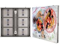 Cabinet en acier extérieur du panneau d'affichage de publicité de P5mm LED SMD2727 ETL
