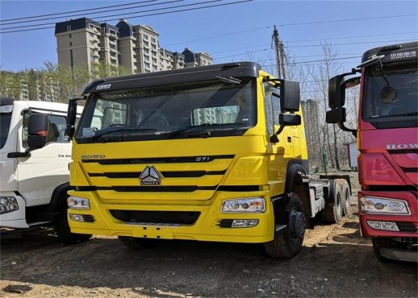 Sinotruk 6x4 371hp 10 Wheel HOWO A7 Semi Trailer Truck