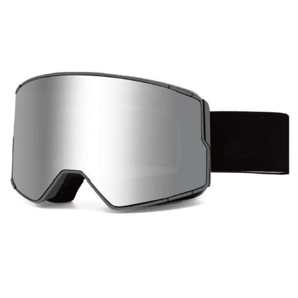 1/2/3 Layers Face Foam Optional Anti-fog UV400 Ski Goggles with Magnetic Feature
